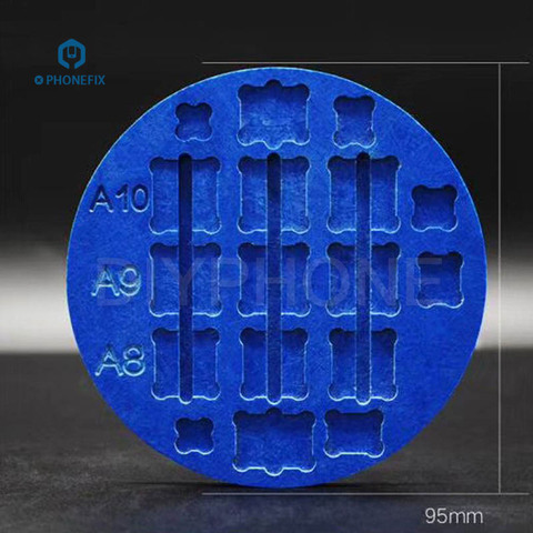 Base de microscopio de doble cara, plataforma removedora de ranura de pegamento para iPhone CPU A8 A9 A10 A11 NAND WIFI, soporte de reparación IC de banda Base ► Foto 1/4