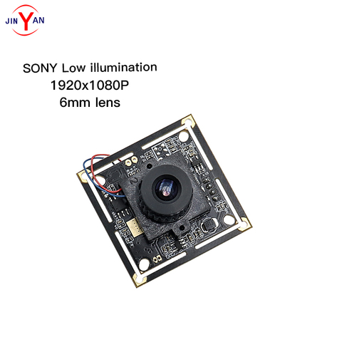 【HOT】JinYan 2MP Cámara H264 YUV MJPEG 0.001lux Starlight bajo el nivel de iluminación IRCUT BW/COLOR SONY IMX290 UVC USB2.0 para PCB ► Foto 1/5