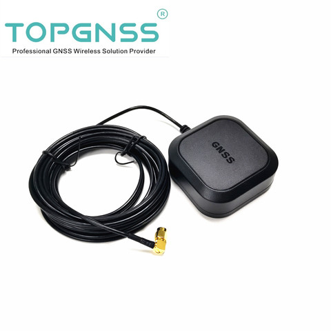 Conector macho SMA de alta precisión RTK GNSS, cable de 5 metros, 48H, antioxidación, dorado, 90 grados, módulo de antena GPS, receptor RTCM ► Foto 1/4