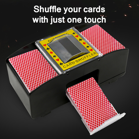 Shuffler essential-máquina de juego de mesa, cartas de póker eléctricas automáticas, entretenimiento para fiesta y cartas ► Foto 1/6