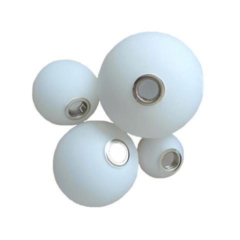 Pantalla de lámpara de vidrio blanco para bombilla G9, accesorio de apertura esmerilado de 2cm, globo de repuesto o pantalla de lámpara ► Foto 1/4