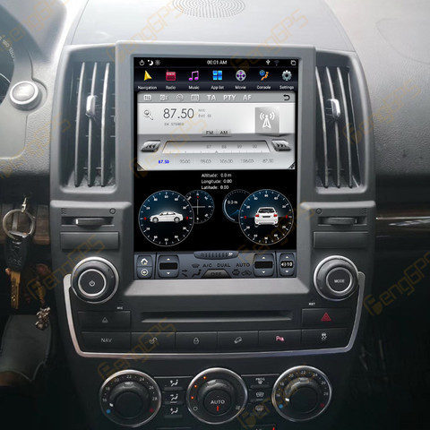 Para Land Rover Freelander 2 2007-2015 pantalla Vertical estilo tesla Android coche unidad gps radio Estéreo reproductor multimedia ► Foto 1/6