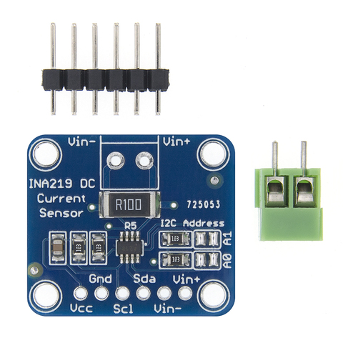 INA219-Módulo bidireccional de fuente de alimentación de CC, Sensor de arranque, bricolaje, 3V-5V, IIC I2C, módulo de Sensor de monitoreo de potencia ► Foto 1/6