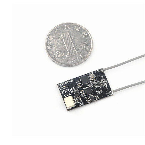 Fli14 + 14CH Mini receptor Compatible Flysky AFHDS-2A w / PA OSD salida RSSI para FS-i6 FS-i10 detalles de Turnigy I6S transmisor ► Foto 1/4