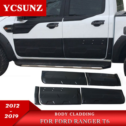 Cuerpo revestimiento para FORD RANGER 2017 cuerpo Exterior revestimiento kits para FORD RANGER accesorios 2012-2022 Wildtrak T6 T7 ycsunz ► Foto 1/6