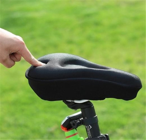 Tampones de gel de silicona para bicicleta de montaña, almohadilla 3d para cojín para asiento ► Foto 1/6