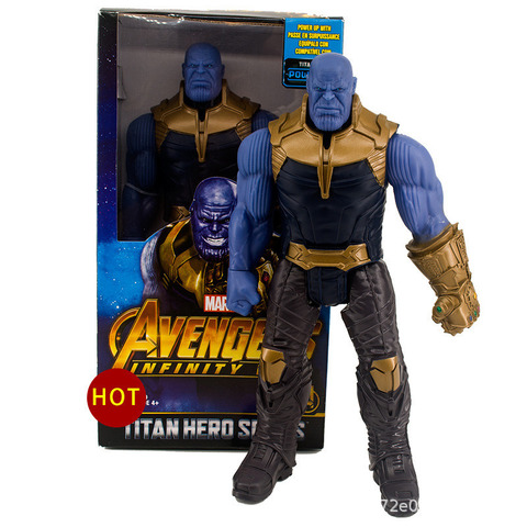 Figuras de acción de Disney Marvel, figuras de acción de 30CM de Los vengadores de Marvel, Endgame, Thanos, Hulk ► Foto 1/6