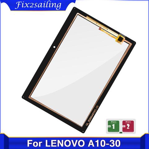 Para Lenovo Tab 2 A10-30 YT3-X30 X30F TB2-X30F TB2-X30L Digitalizador de pantalla táctil de vidrio de Panel Sensor envío gratis ► Foto 1/6
