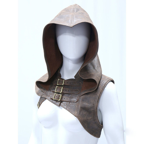 Chaleco de Cosplay Medieval para hombre y mujer, traje de