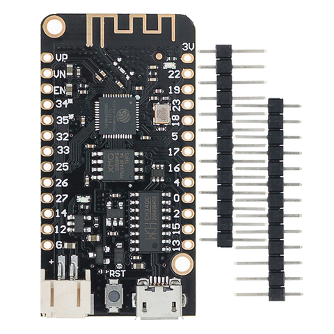 LOLIN32-antena de placa de desarrollo de Bluetooth con Wifi, tarjeta de ESP-32, ESP32, REV1, CH340, CH340G, MicroPython, batería de litio Micro USB, 1 unidad ► Foto 1/6