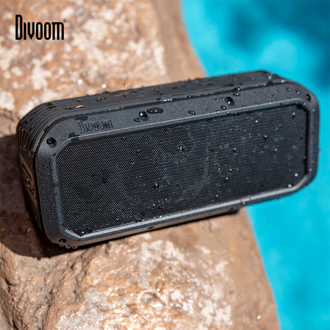 Divoom-altavoz portátil inalámbrico por Bluetooth, dispositivo de graves pesados con tecnología TWS, NFC, 10m, batería de 6000 mAh y resistente al agua IPX5 ► Foto 1/6