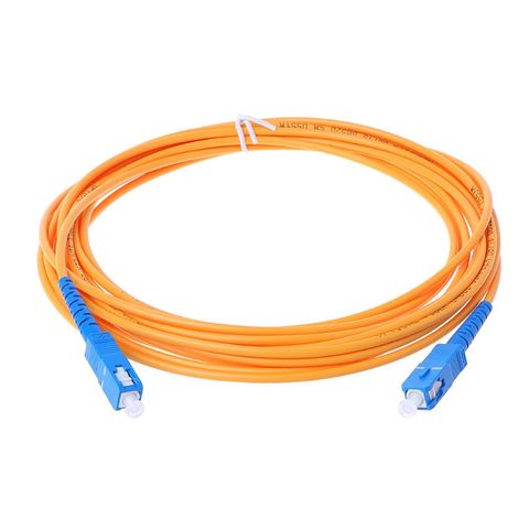 Cable de puente de fibra óptica, 1m/3m/5m/10m SC/UPC-SC/UPC-SM 3mm, Cable de extensión de modo único ► Foto 1/6