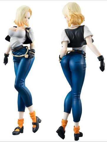 Sexy Android 18 lazuli figuras de acción de juguete colección de muñeca de Navidad con caja de regalo 2 20cm ► Foto 1/6