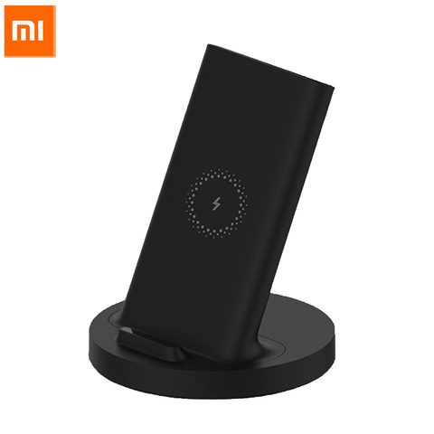 Xiaomi-Soporte de cargador inalámbrico Qi, 20W, Vertical, rápido, para iPhone 11 y Xiaomi, versión Global ► Foto 1/6