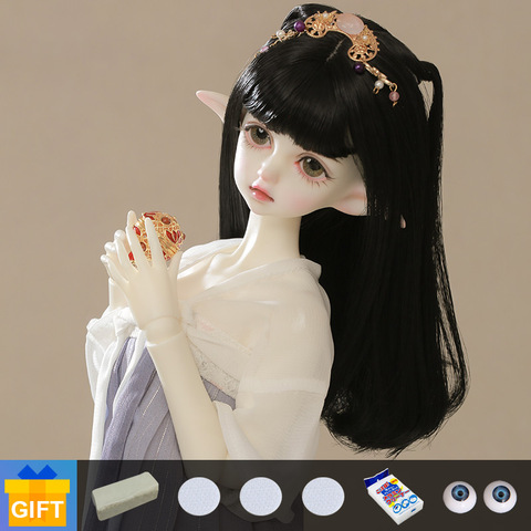 Shuga Fairy-muñecas BJD 1/4 DIM Flowne, conjunto completo de articulaciones móviles, maquillaje profesional completo, artículos de regalo, Envío Gratis ► Foto 1/6