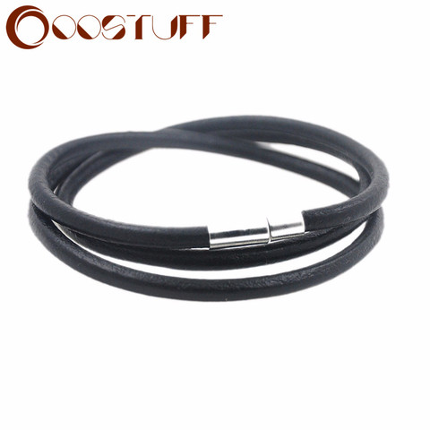 2016 Nueva pulsera para mujeres hombres pulseras Pulseras Del Abrigo Del Cuero Genuino Pulsera de los hombres pulseira feminina mujer ► Foto 1/5