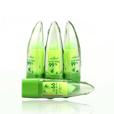 Lápiz labial hidratante de Aloe Vera Natural puro, cambia con la temperatura, Color rosa mágico, Protector de labios, cosméticos ► Foto 1/6