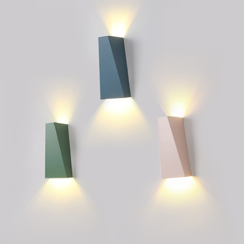 Lámparas de pared LED minimalistas modernas, luces de lectura de cabecera, decoración de sala de estar, lámpara de pared, luminaria de Interior para Hotel ► Foto 1/6