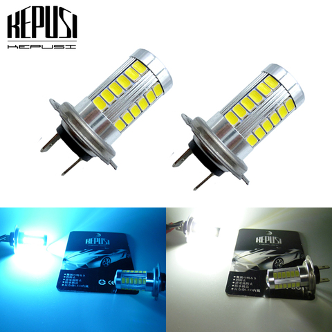 Bombilla de luz antiniebla Led H7 para coche Kia Forte, luz de conducción H7 de 12V, para Optima 2014-2015, 2011-2015, RIO Sedan 2012-2015, 2 uds. ► Foto 1/6