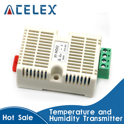 Transmisor de temperatura y humedad-sensores de temperatura de serie, módulo de adquisición Modbus RTU, RS485, SHT20 ► Foto 1/6