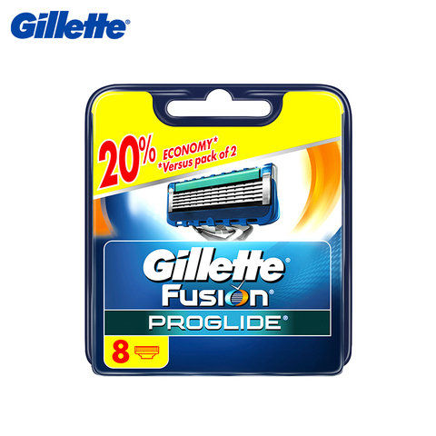 Cartuchos de repuesto para Gillette Fusion ProGlide, 8 Uds casetes para afeitado gillette casetes de afeitado máquina de cuchillas de afeitar para afeitado maquinilla de afeitar para hombre ► Foto 1/5