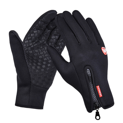 Guantes ecuestres transpirables a prueba de viento con pantalla táctil de alta calidad para hombres, mujeres, niños, 4 colores ► Foto 1/6