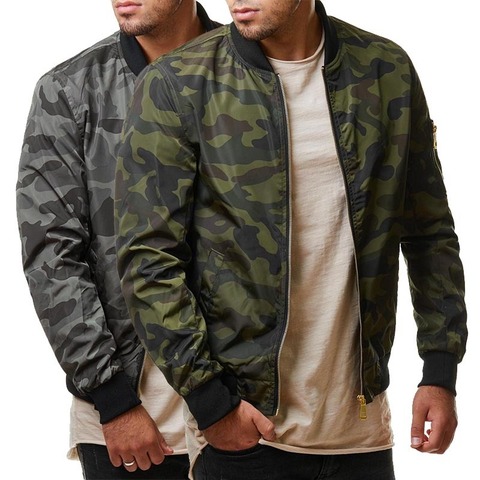 LOMAIYI de gran tamaño 7XL hombres chaqueta bomber de primavera hombres otoño chaquetas de camuflaje hombre militar abrigos de camuflaje chaqueta BM303 ► Foto 1/6