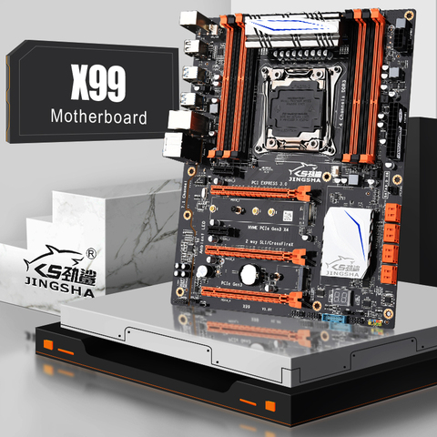 JINGSHA-placa base X99, chipset lga 2011-3, compatible con Intel Xeon E5-2678v3 / 2669v3 / 2649v3 / 2629v3 ► Foto 1/6