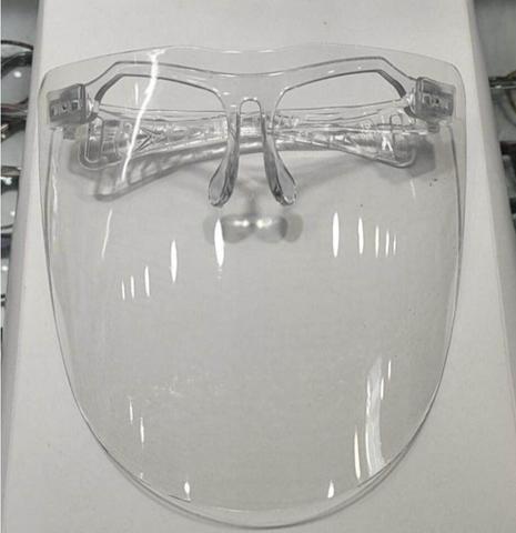 Cocina transparente protección facial Anti-aceite de cebolla gafas a prueba de polvo máscara protectora para la cara Mascarilla Reutilizable herramientas de la cocina ► Foto 1/5