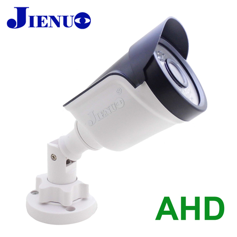 JIENUO-cámara de seguridad AHD para exteriores, videocámara de vigilancia de 720P, 1080P, 4MP, 5MP, analógica, infrarroja, visión nocturna, impermeable, 2mp, Hd, para el hogar ► Foto 1/6