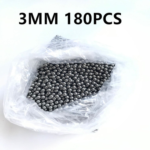 Lote de bolas de acero de 3MM, 4MM, 5MM, 6MM, 7MM, 8MM, 9MM y 10MM de diámetro, pelotas de caza, accesorios de pesca al aire libre, herramienta BB ► Foto 1/6