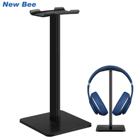 Nuevo soporte de mesa para auriculares Bee Original soporte para auriculares soporte clásico para auriculares con soporte de aluminio barra reposacabezas Base sólida ABS ► Foto 1/6