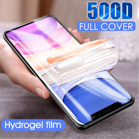 Película de hidrogel para Oukitel K12 K10 K9 K8 K6 K3, película protectora del teléfono, Protector de pantalla Oukitel C10 C11 C12 Pro, no cristal templado ► Foto 1/6