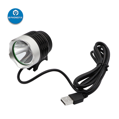 5 V USB UV linterna luz negra UV pegamento lámpara de luz de curado ultravioleta Blacklight teléfono placa base reparación aceite verde curado herramienta ► Foto 1/1