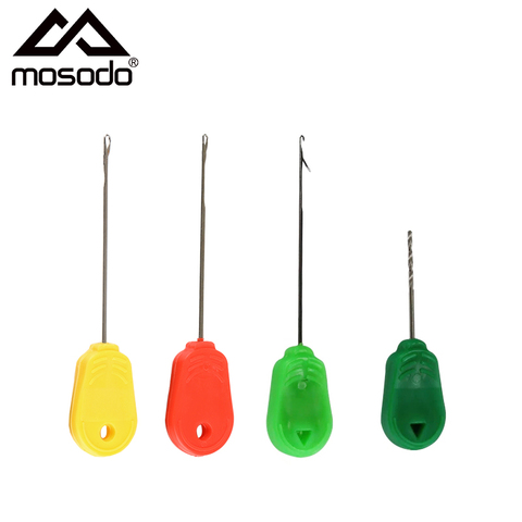 Mosodo-Boilies broca para cebo aguja para cebar accesorios de pesca de carpa, aparejo de pelo suave, Boilies, carpa, broca para cebo, Kit de herramientas, 3 uds. ► Foto 1/6