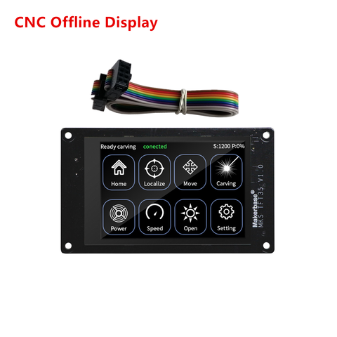 Piezas de mejora de controlador sin conexión CNC 3018 PRO, monitor fuera de línea GRBL CNC, módulo de pantalla LCD TFT35, GRBL 1,1, pantalla táctil ► Foto 1/4