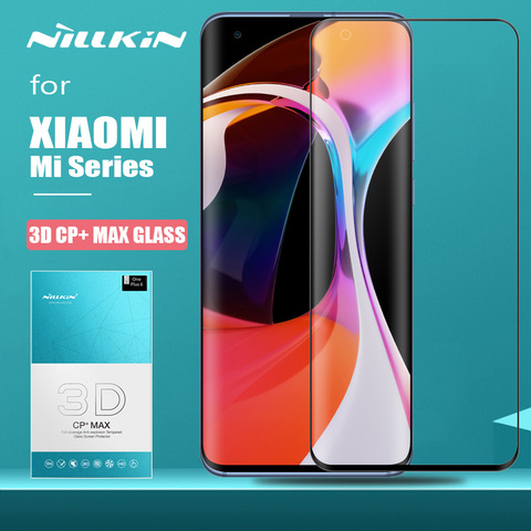 Nillkin-Protector de pantalla de vidrio templado para móvil, cubierta completa 3D HD para Xiaomi Mi Note 10 Pro 9 8, CP + Max ► Foto 1/6