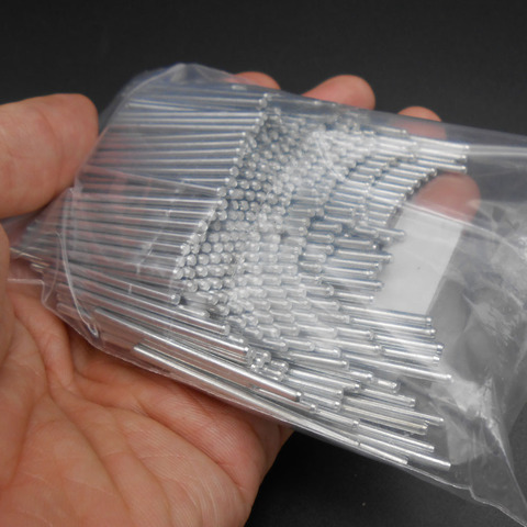 50 Uds nuevo 2MM X 40MM M2 del eje de hierro juguete coche rueda de engranaje de eje para accesorios de bricolaje motor galvanizar 2X40MM M2X40 50 uds/lote * FD602X50 ► Foto 1/6