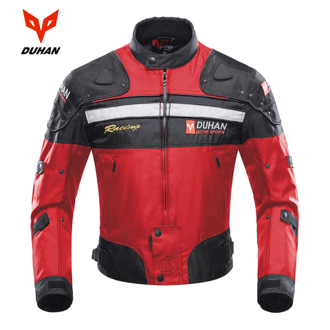 DUHAN-Chaqueta protectora para motocicleta, para hombre, para Motocross, todoterreno, a prueba de viento, ropa de carreras ► Foto 1/6