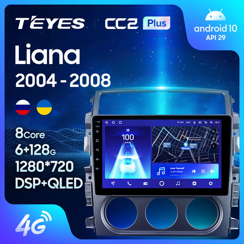 TEYES-Radio Multimedia CC2L CC2 Plus con GPS para coche, Radio con reproductor, Android No 2din, dvd, para Suzuki Liana 1 ► Foto 1/6