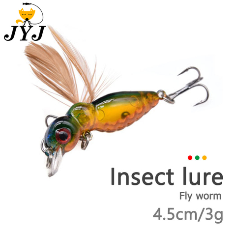 4,5 cm 3,3g artificial de plástico duro señuelo de La Cigarra cebo topwater superficie de señuelo de pesca isca piscina cebos ► Foto 1/6