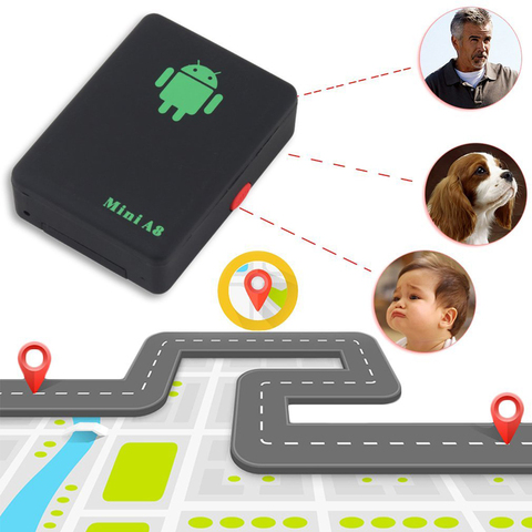 Mini rastreador GPS A8 Global, dispositivo de seguimiento Global con GSM/GPRS/GPS en tiempo Real, localizador de coche para personas mayores ► Foto 1/5