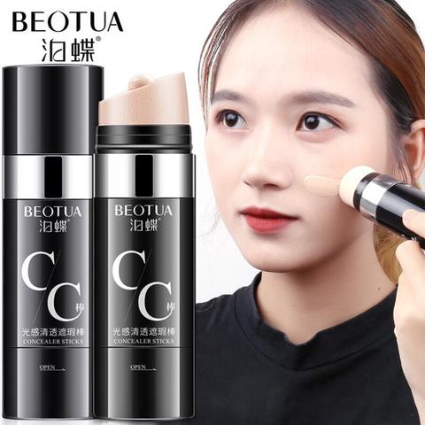 Corrector CC Stick para maquillaje facial, crema BB de piel brillante Natural, cosmética coreana CC de larga duración ► Foto 1/6