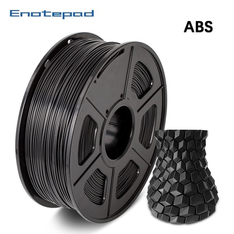Enotepad-filamento ABS de 1,75mm, filamentos de impresión 3D, bajo olor, precisión Dimensional +/-0,02mm, 2.2LBS(1KG) con paquete al vacío ► Foto 1/6