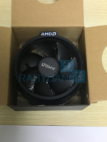 Para AMD ryzen, ventilador de refrigeración en caja, ventiladores de radiador con procesador Original, radiador AM4 4P, ventilador de radiador, ventilador Original de CPU ► Foto 1/3