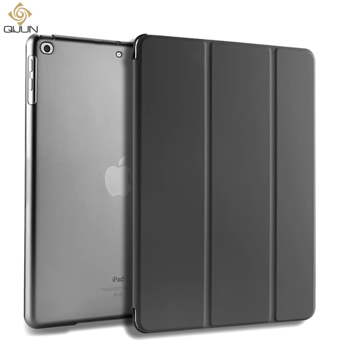 QIJUN-funda trasera de cuero sintético para iPad, protector inteligente de 7,9 pulgadas con soporte trasero para iPad Mini 1/ 2/3 mini5 2022, Auto reposo, para iPad mini 1 2 3 4 5 ► Foto 1/6