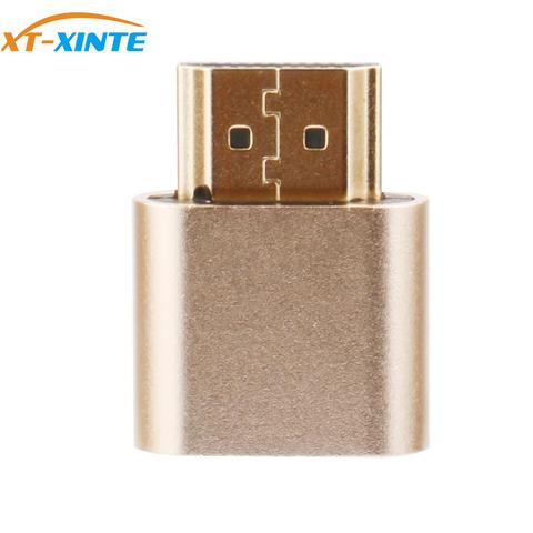 VGA Adaptador de pantalla Virtual compatible con HDMI DDC EDID Dummy Plug fantasma sin cabezal de emulador de placa de bloqueo 1920x1080 @ 60Hz ► Foto 1/5