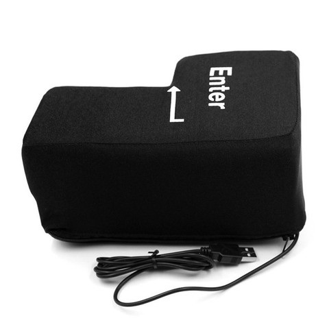 Almohada de ventilación con botón de retorno para coche, almohada de descompresión para descompresión, juguete para alivio del estrés, suave, con USB, venta al por mayor ► Foto 1/6