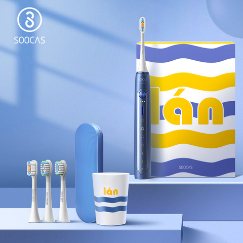Cepillo de dientes eléctrico SOOCAS X5 Xiaomi Mijia cepillo de dientes sónico dientes USB recargable NFC Control inteligente cepillo de dientes automático ► Foto 1/6