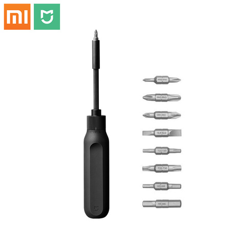 Xiaomi-destornillador Mijia Wiha, 16 en 1, carraca, para casa inteligente, cartuchos de mordida de alta precisión, destornillador, herramientas de reparación ► Foto 1/5